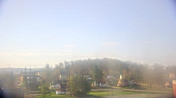 Weather camera view of Frostburg State University.