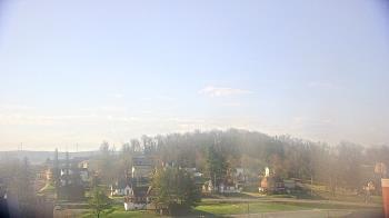 Weather camera view of Frostburg State University.