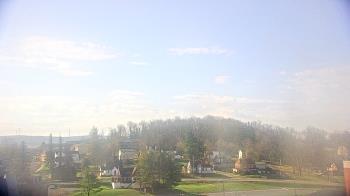 Weather camera view of Frostburg State University.