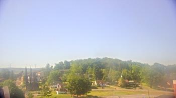 Weather camera view of Frostburg State University.