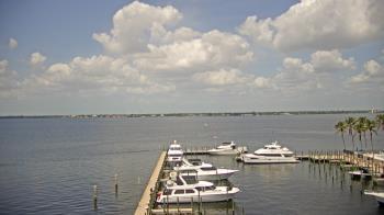 Weather camera view of Pinchers Marina at Edison Ford.