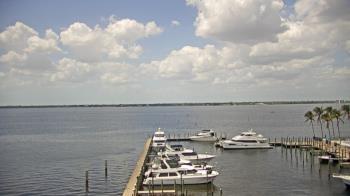 Weather camera view of Pinchers Marina at Edison Ford.