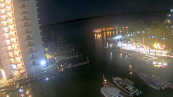 Weather camera view of Sanibel Harbour Yacht Club.