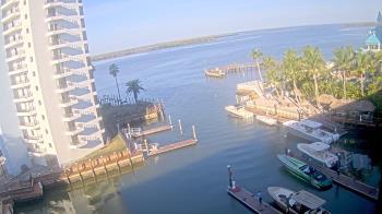 Weather camera view of Sanibel Harbour Yacht Club.