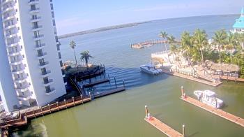 Weather camera view of Sanibel Harbour Yacht Club.