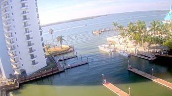 Weather camera view of Sanibel Harbour Yacht Club.