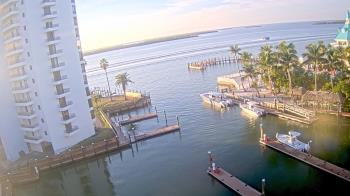 Weather camera view of Sanibel Harbour Yacht Club.