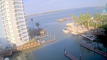 Weather camera view of Sanibel Harbour Yacht Club.