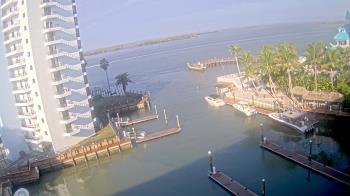 Weather camera view of Sanibel Harbour Yacht Club.