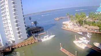 Weather camera view of Sanibel Harbour Yacht Club.