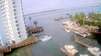 Weather camera view of Sanibel Harbour Yacht Club.