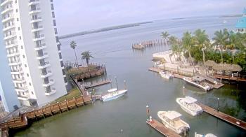 Weather camera view of Sanibel Harbour Yacht Club.