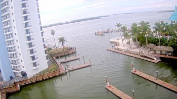 Weather camera view of Sanibel Harbour Yacht Club.