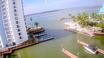 Weather camera view of Sanibel Harbour Yacht Club.