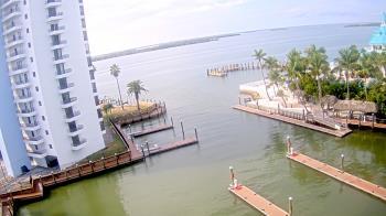Weather camera view of Sanibel Harbour Yacht Club.