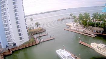 Weather camera view of Sanibel Harbour Yacht Club.