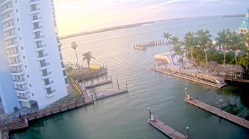 Weather camera view of Sanibel Harbour Yacht Club.