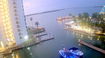 Weather camera view of Sanibel Harbour Yacht Club.