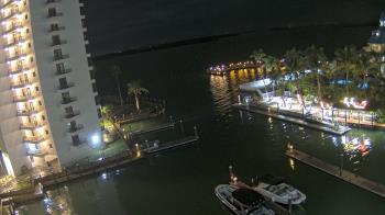 Weather camera view of Sanibel Harbour Yacht Club.