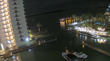Weather camera view of Sanibel Harbour Yacht Club.
