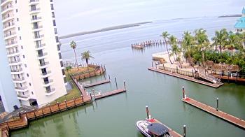 Weather camera view of Sanibel Harbour Yacht Club.