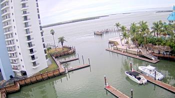 Weather camera view of Sanibel Harbour Yacht Club.