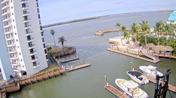 Weather camera view of Sanibel Harbour Yacht Club.
