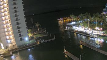 Weather camera view of Sanibel Harbour Yacht Club.
