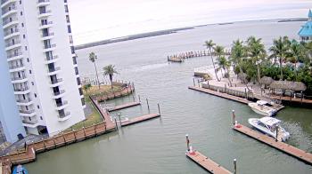 Weather camera view of Sanibel Harbour Yacht Club.