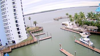 Weather camera view of Sanibel Harbour Yacht Club.