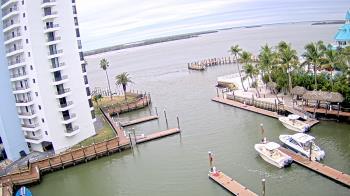 Weather camera view of Sanibel Harbour Yacht Club.