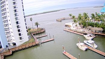 Weather camera view of Sanibel Harbour Yacht Club.