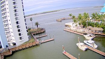 Weather camera view of Sanibel Harbour Yacht Club.