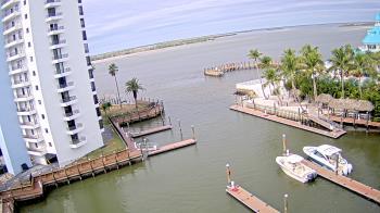 Weather camera view of Sanibel Harbour Yacht Club.