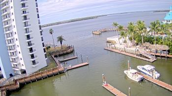 Weather camera view of Sanibel Harbour Yacht Club.