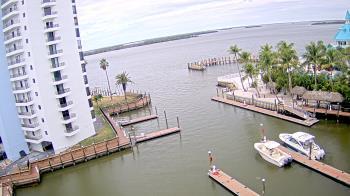 Weather camera view of Sanibel Harbour Yacht Club.