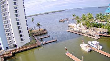 Weather camera view of Sanibel Harbour Yacht Club.