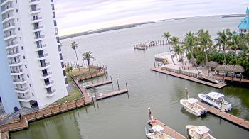 Weather camera view of Sanibel Harbour Yacht Club.