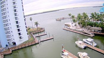 Weather camera view of Sanibel Harbour Yacht Club.