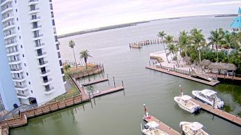 Weather camera view of Sanibel Harbour Yacht Club.