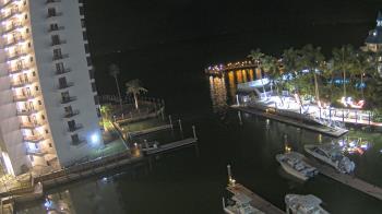 Weather camera view of Sanibel Harbour Yacht Club.