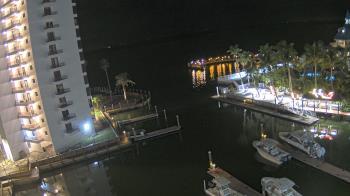 Weather camera view of Sanibel Harbour Yacht Club.