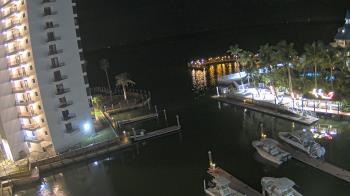 Weather camera view of Sanibel Harbour Yacht Club.