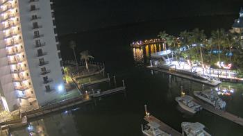Weather camera view of Sanibel Harbour Yacht Club.