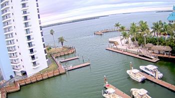 Weather camera view of Sanibel Harbour Yacht Club.