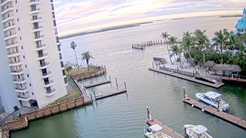 Weather camera view of Sanibel Harbour Yacht Club.