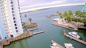 Weather camera view of Sanibel Harbour Yacht Club.