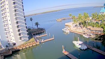 Weather camera view of Sanibel Harbour Yacht Club.