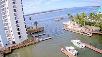 Weather camera view of Sanibel Harbour Yacht Club.