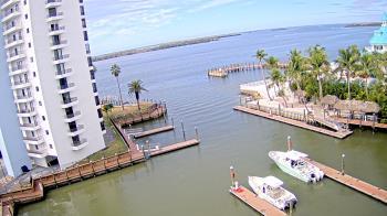 Weather camera view of Sanibel Harbour Yacht Club.